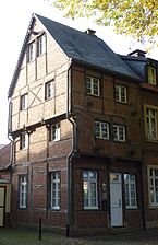 Vakwerkhuis van omstreeks 1700, Kirchplatz, Nottuln