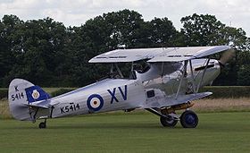 Vue de l'avion.