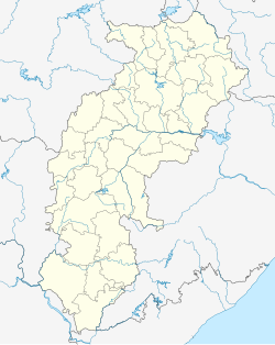 Kharsia is located in Chhattisgarh