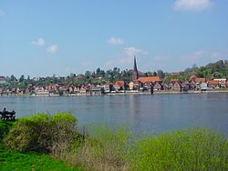 Skyline of Lauenburg