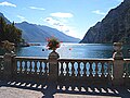 Panorama visto de Riva del Garda