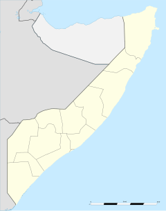 Mappa di localizzazione: Somalia