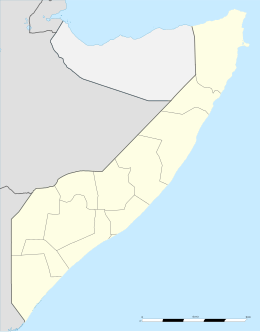 Màppa de localizaçión: Somalia