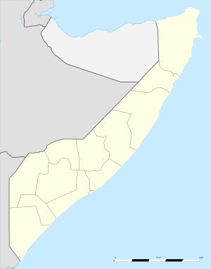 War is located in Somalia