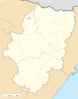 Calanda is located in Aragon