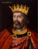 Modern depiction of Edward II