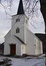 Hamnsund Church near Søvik