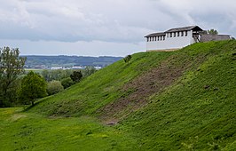 Reconstructie van de muur rond de citadel