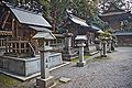 伊和神社の並べる摂社