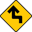 SP-9A: Sharp reverse curve (left)