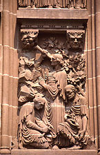 Escultura de Alexander Hall, 1892, Universidad de Princeton