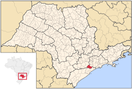 Juquitiba – Mappa