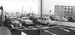 Border crossing at Sonnenallee, 1964