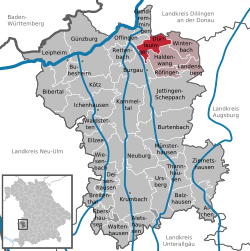 Dürrlauingen – Mappa