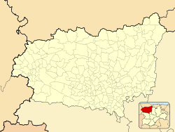 Valverde is located in Province of León