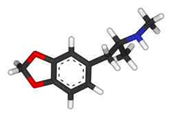 MDMA chemical structure