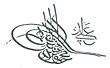 Signature de Mahmoud II