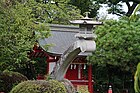 蘭溪灯籠（三嶋大社境内社の厳島神社・静岡県三島市）