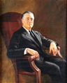 32nd President of the United States Franklin D. Roosevelt (AB, 1903)[124]