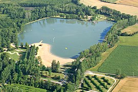 Le lac de Moncontour.