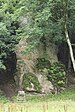 Der Nasenlöcherfelsen im Paradiestal