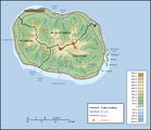 Topographic map