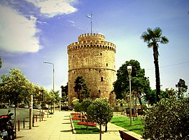 The White Tower of Thessaloniki was used as a prison during the era of the Ottoman Empire. Today it's a museum and the landmark of the city.