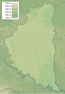 Ternopil is located in Ternopil Oblast