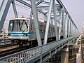 B修施行前の第14編成 VVVFインバータ・ワイドドア試作車 （2006年8月6日 南砂町駅 - 西葛西駅間）