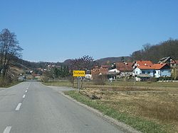 Trstenik - pogled na del naselja