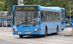 194-es busz a Határ útnál