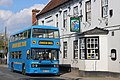 Image 13A Leyland Olympian, and the Grade II listed Angel Inn