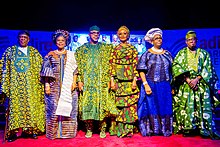 Àdìrẹ, colourful Nigerian tie-dyed fabric