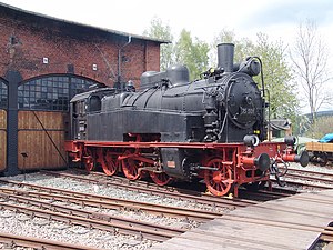 Dampflokomotive 75 501, Eisenbahnmuseum Schwarzenberg