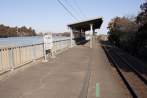 候車室與月台（2018年2月）