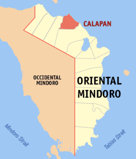 Mapa a pakabirukan ti Calapan