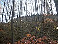 Ringmauer an Nordseite des Kernschlosses