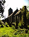 St Hybald's Church graveyard, Hibaldstow, North Lincolnshire