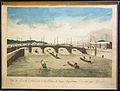 Vue d'optique of the Bridge of La Concorde, Printed in Paris