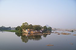 Confluence of Bhavani and Kaveri rivers