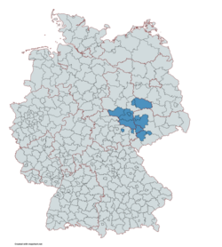 Genah Wawengkon Metropolitan Jerman Tengah ring Jerman