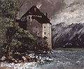 Gustave Courbet: Zámek Chillon, 1873