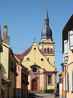 Skyline of Ingersheim