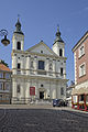 A view of the church from Mostowa Street