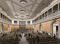 Vue de la première salle (Alte Gewandhaus) peu de temps avant sa destruction