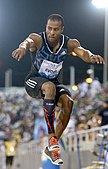 Nelson Évora – unter anderem Olympiasieger von 2008 und Weltmeister von 2007 – Rang neun mit 16,80 m