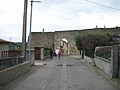 Remparts et porte de Givret, vers le Sud.