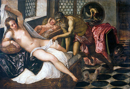 Venus, Vulcano y Marte (c. 1555), Alte Pinakothek, Múnich.