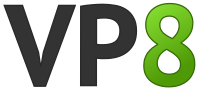 VP8 logo