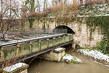 Einbeck, Benser Straße, Mühlgraben der Oberen Mühle 20171204 001.jpg